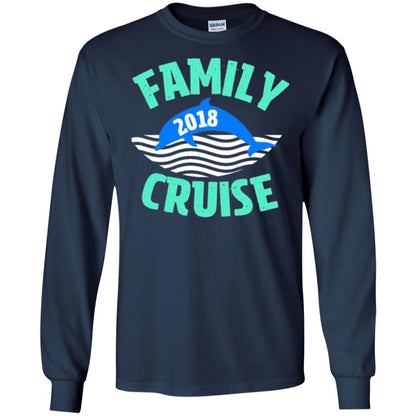 Family T-shirt Cruise Vacation 2018 Navy