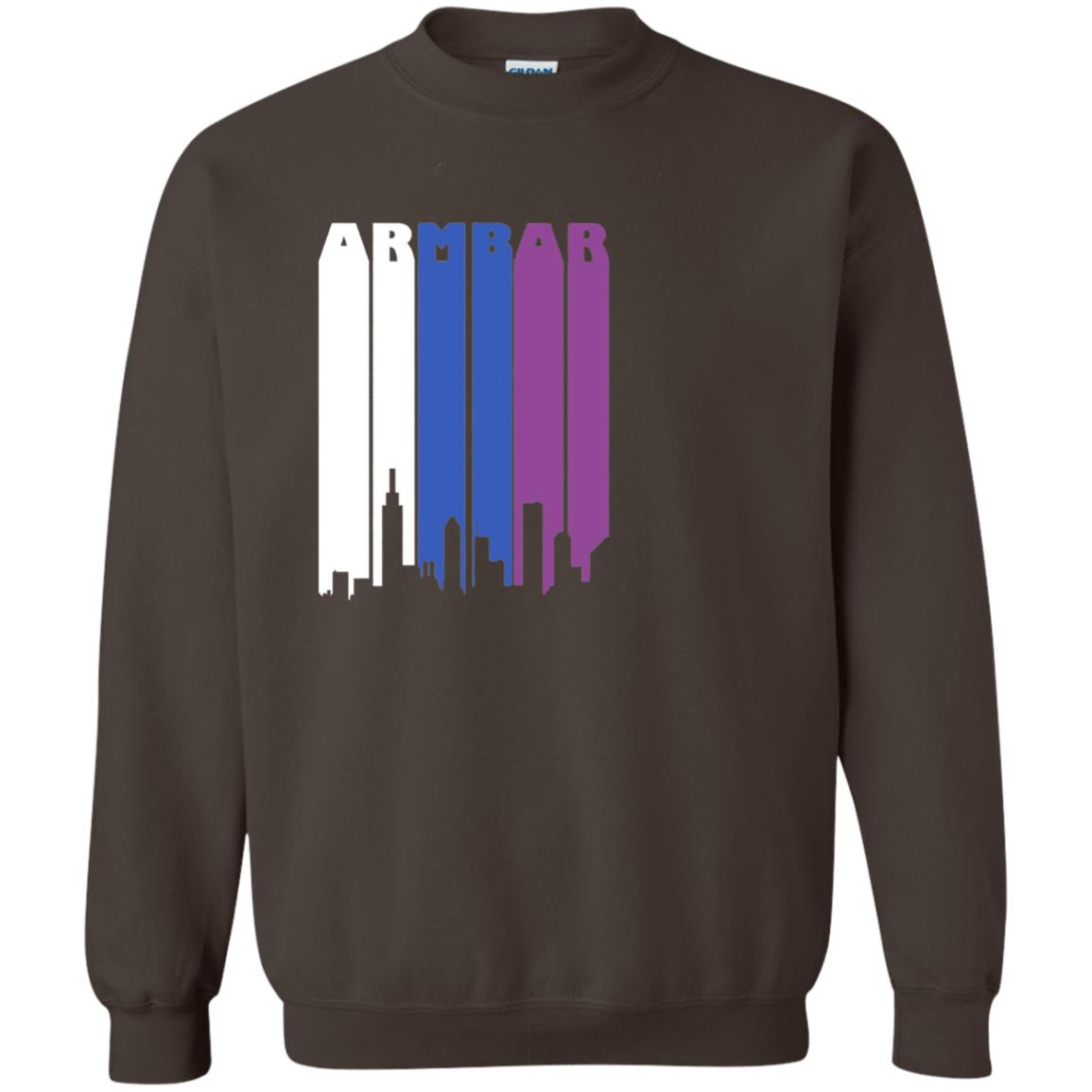 Bjj Brazilian Jiu Jitsu Armbar City T-shirt Dark Chocolate