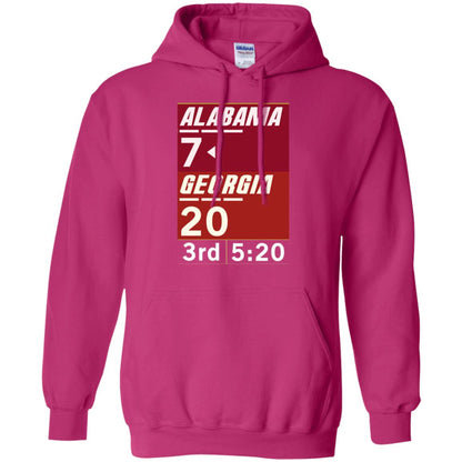 Football Lover T-shirt Alabama 26-23 Comeback Win 2-sided Heliconia