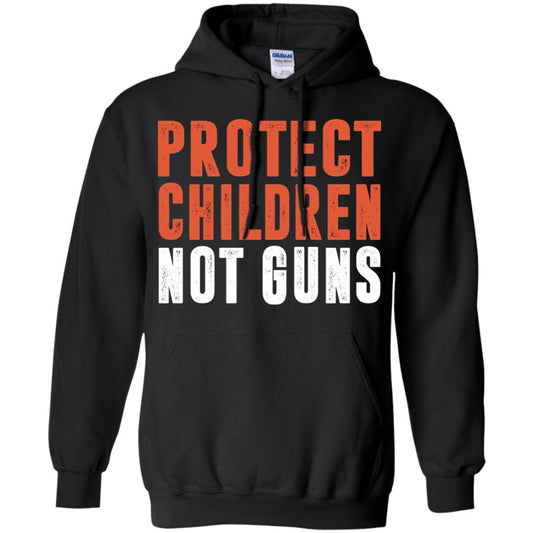 Protect Children Not Guns Quote Shirt Black