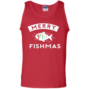 Merry Christmas Fisherman T-shirt Merry Fishmas