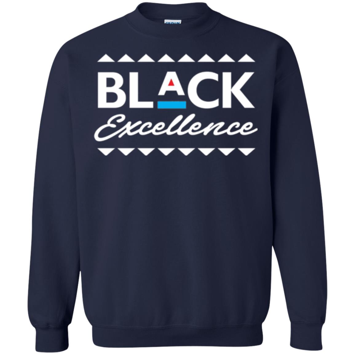 Black Excellence T-shirt Celebrating Black Pride Navy
