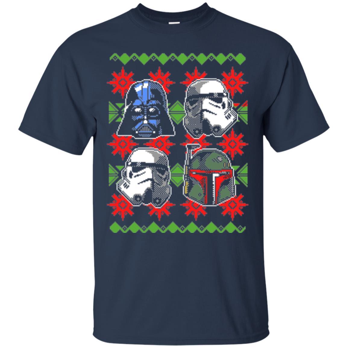 Film T-shirt Christmas Sweater Empire Helmets Navy
