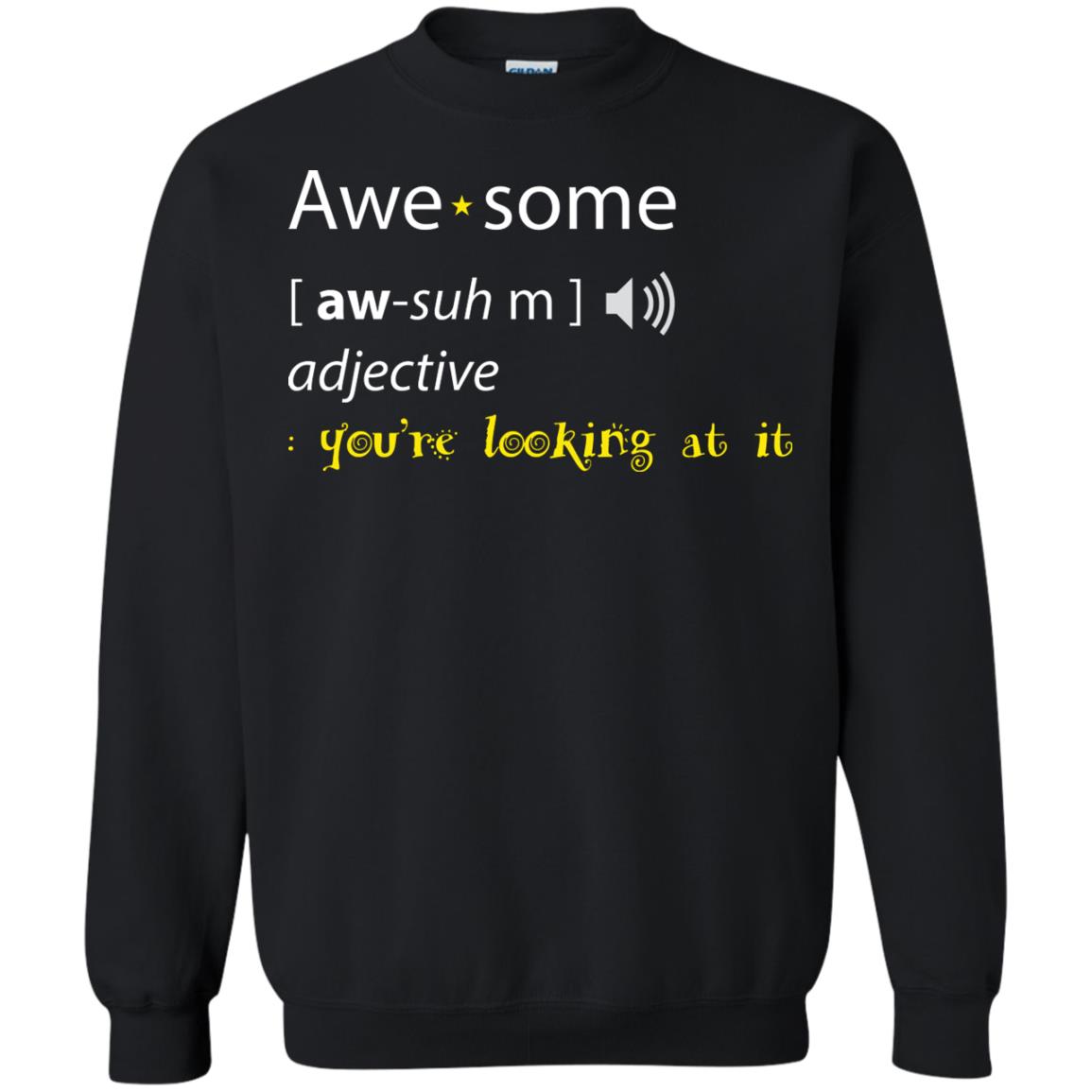Awesome You_re Looking At It Cool Shirt For Boys Or Girls Black
