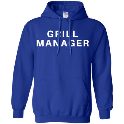 Cooking T-shirt Grill Manager Royal