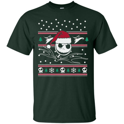 Disney Nightmare Before Christmas Holiday Christmas T-shirt Forest Green