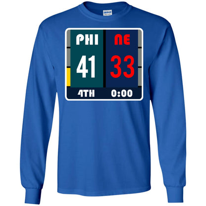 Football Philadelphia T-shirt Eagles Vs New England Royal