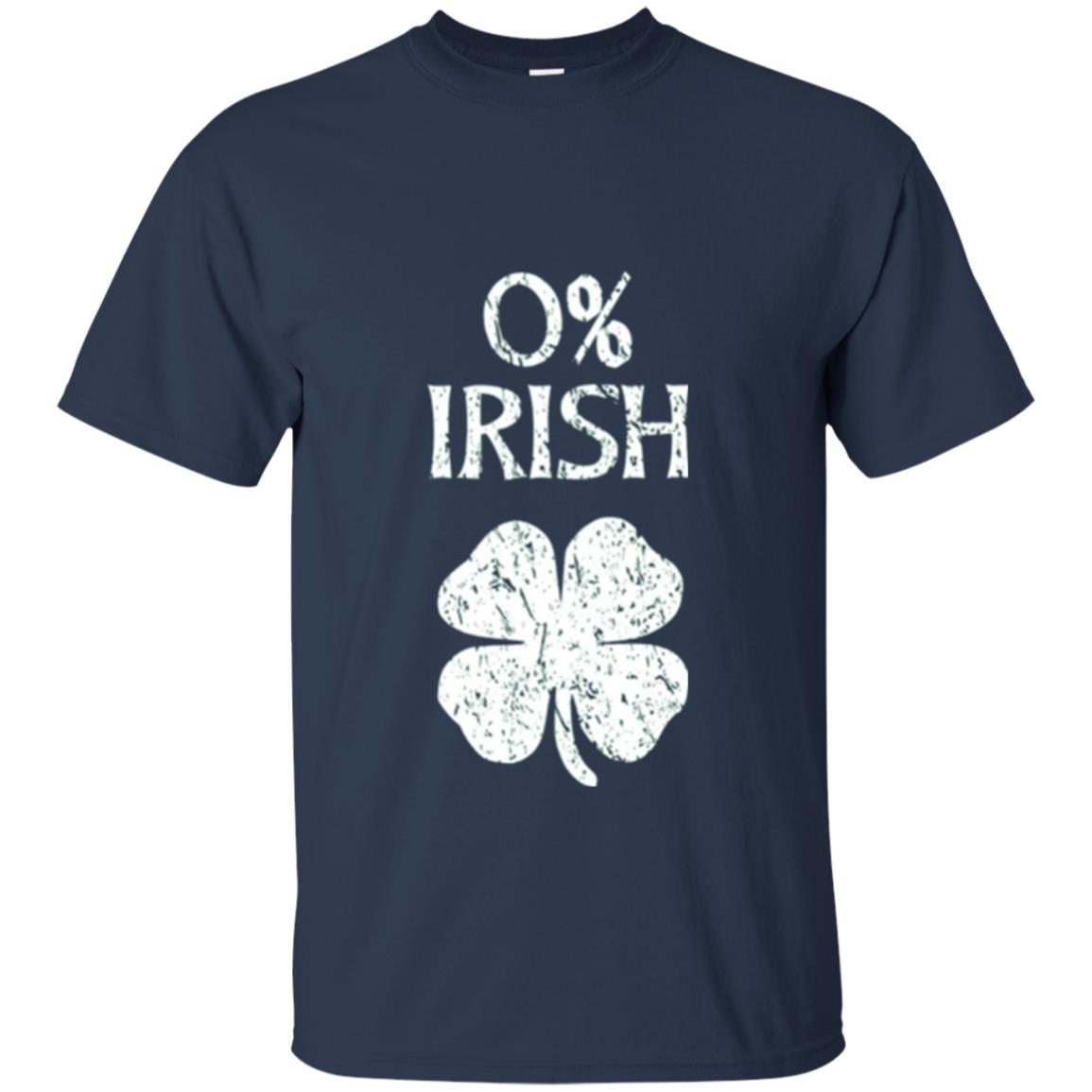 St. Patrick Day T-shirt Shamrocks 0_ Irish Vintage Navy