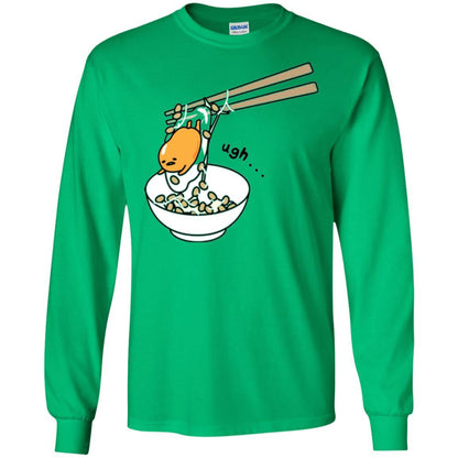 Film T-shirt Gudetama Chopsticks Irish Green