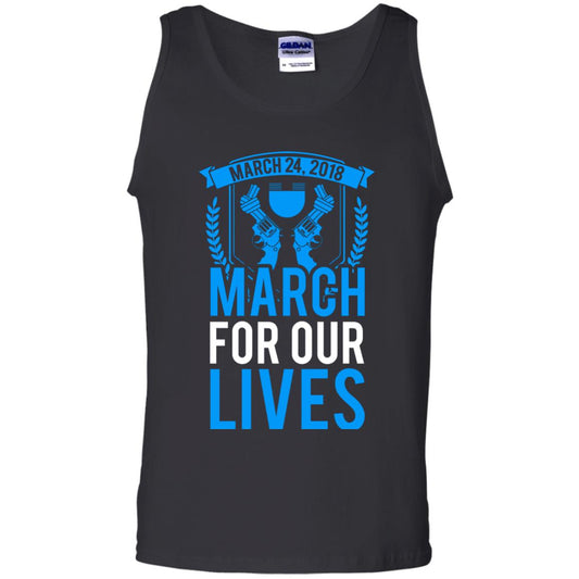 Anti Gun T-shirt March For Our Lives March 24 2018 Black