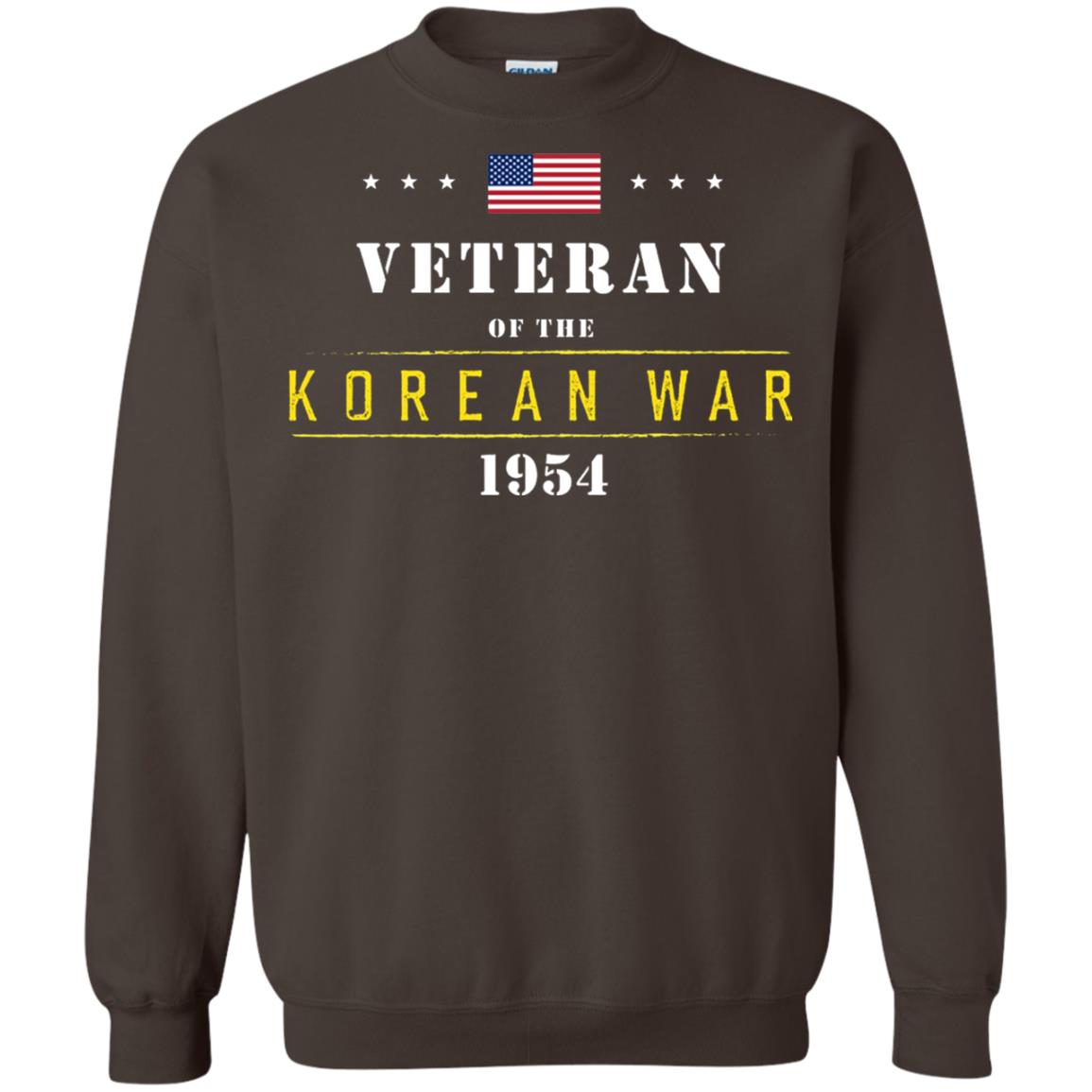 Veteran Of The Korean War 1954 T-shirt Dark Chocolate