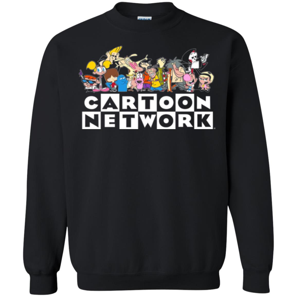 Cartoon T-shirt Classic Character Feature Black