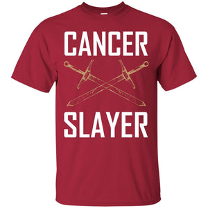 Cancer Slayer Cancer Survivor ShirtG200 Gildan Ultra Cotton T-Shirt