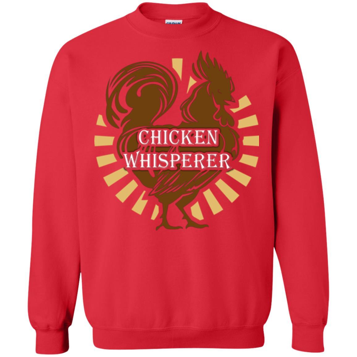 Farmer T-shirt Chicken Whisperer Red