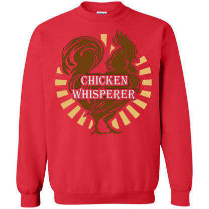 Farmer T-shirt Chicken Whisperer Red