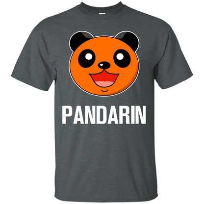 Pandarin Funny Summer Melon Fruit Shirt Dark Heather