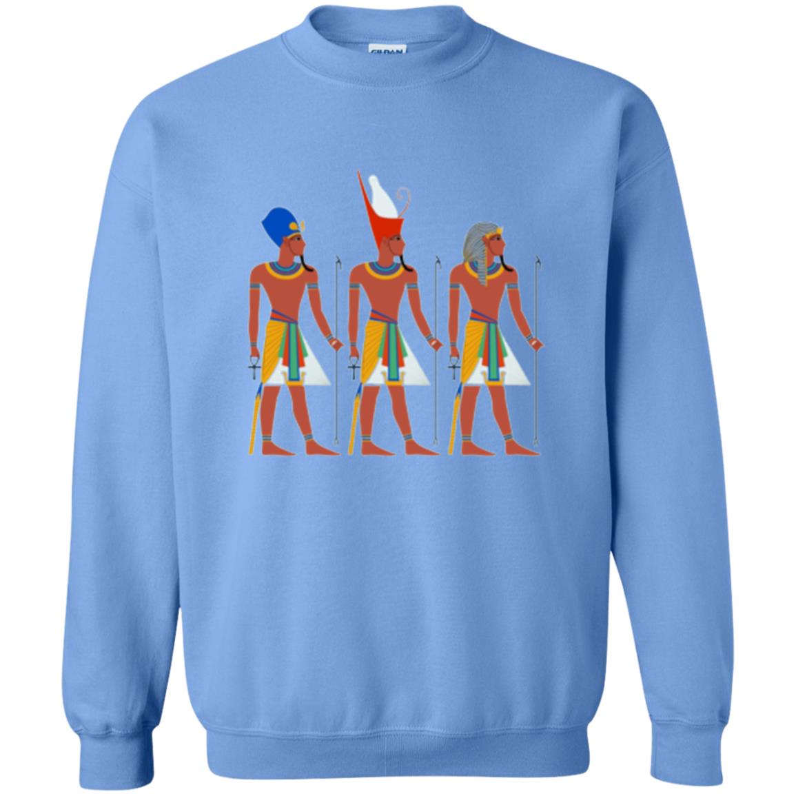 Ancient Egypt Pharaoh Art T-shirt Carolina Blue