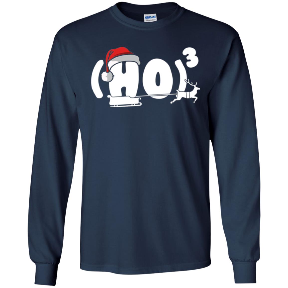 Christmas T-shirt Ho Ho Ho Navy