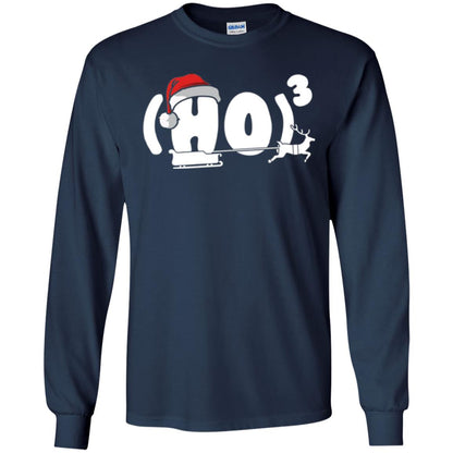 Christmas T-shirt Ho Ho Ho Navy