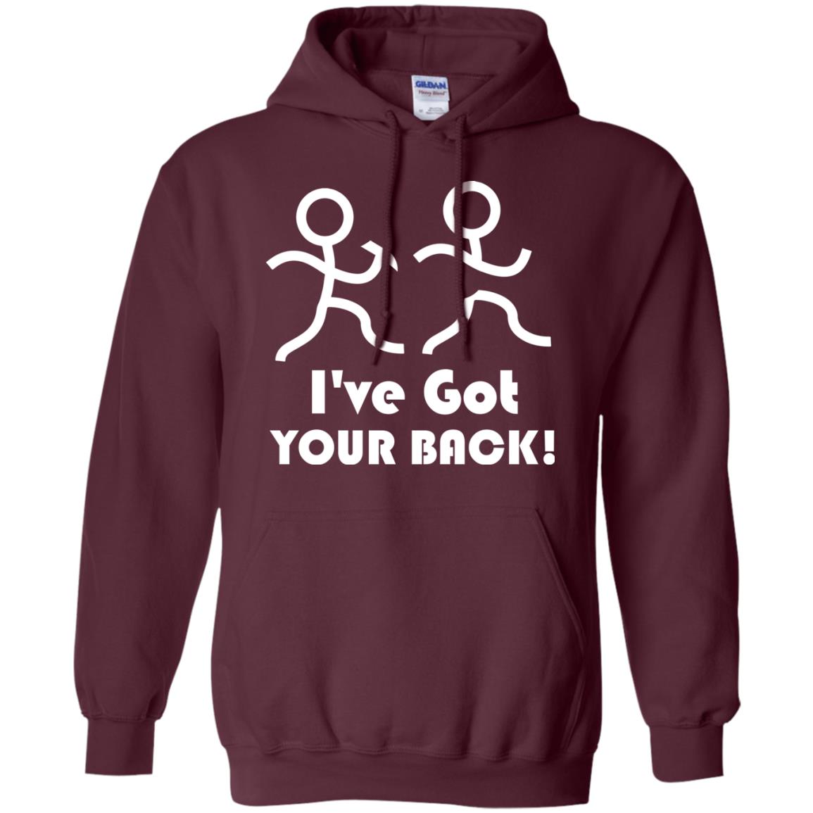 I_ve Got Your Back T-shirt Maroon