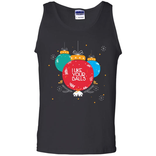 Christmas T-shirt I Like Your Balls Black