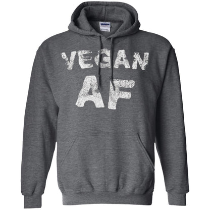Vegetarian T-shirt Vintage Vegan Af T-shirt Dark Heather