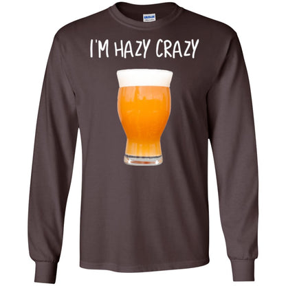 Funny Craft Beer Tshirt I_m Hazy Crazy Dark Chocolate