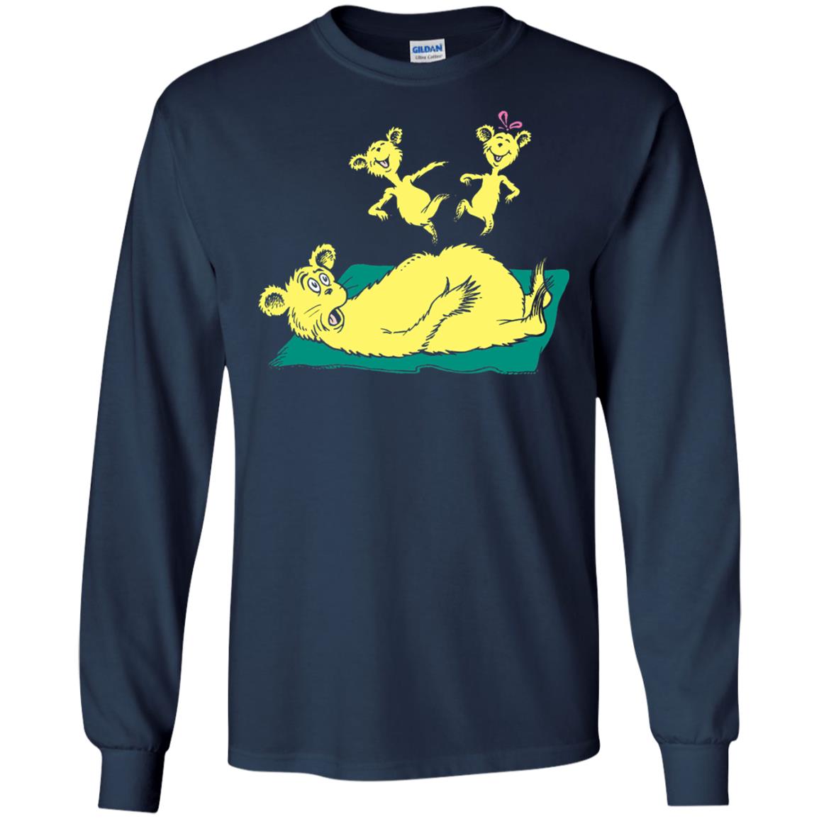 Dr. Seuss Hop On Pop Book Lover T-shirt Navy