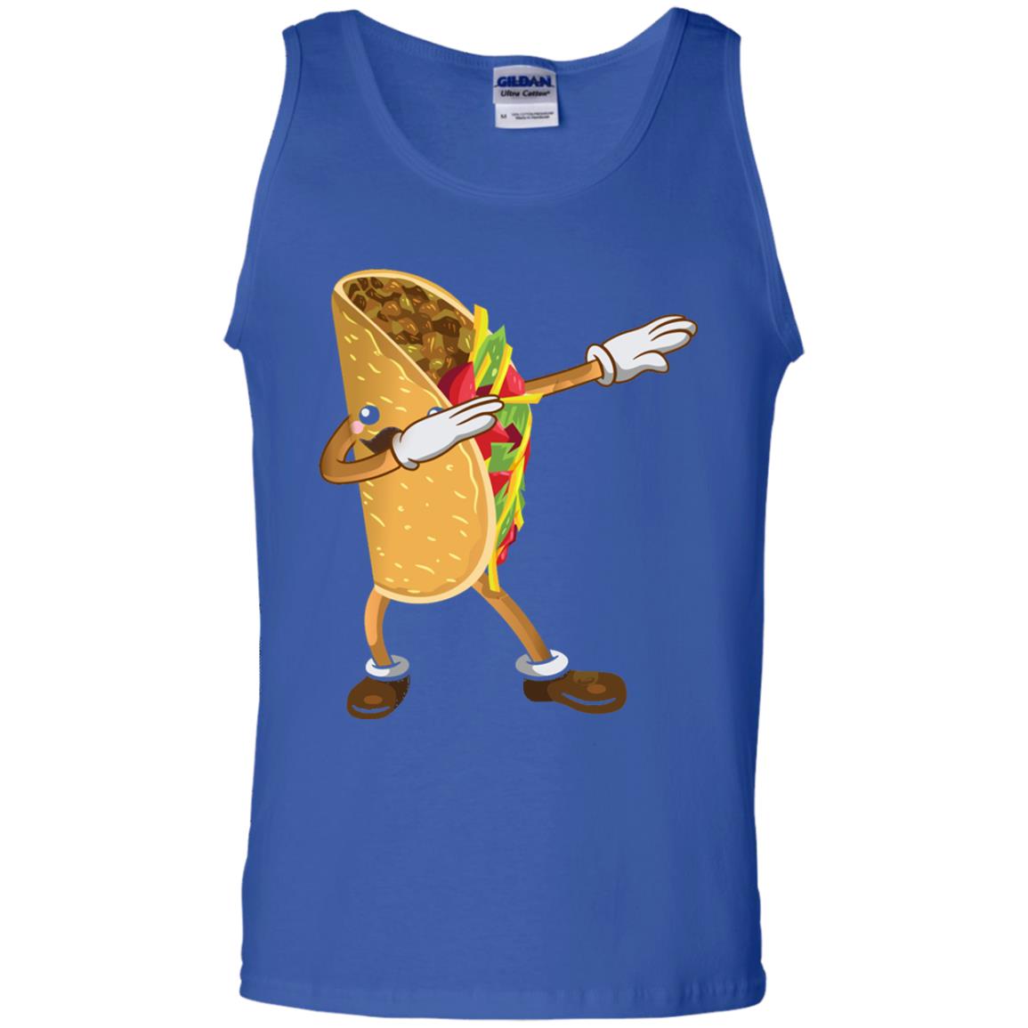 Dabbing Taco Shirt Funny Cinco De Mayo 2018 Royal