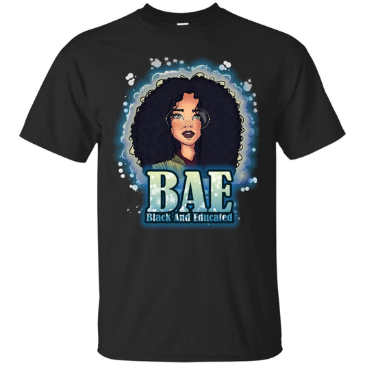 Bae Shirt Black And Educated Black