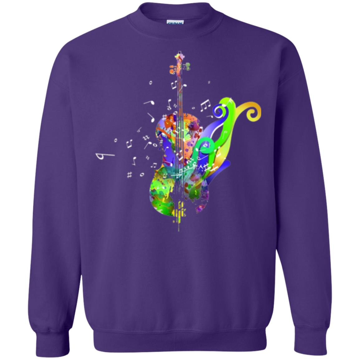 Violin Musical Artist Music T-shirt Purple