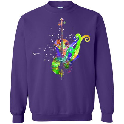 Violin Musical Artist Music T-shirt Purple