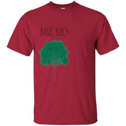Basic Birch T-shirt Cardinal