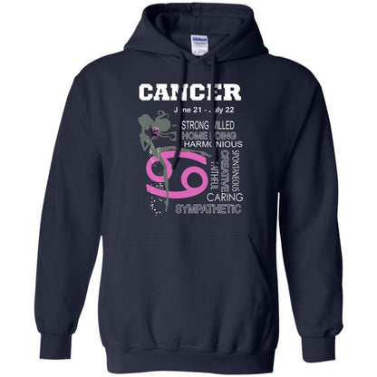 Cancer Strong Willed Home Loing Harmonious Faithful Creative Spontaneous Caring Sympathetic Navy
