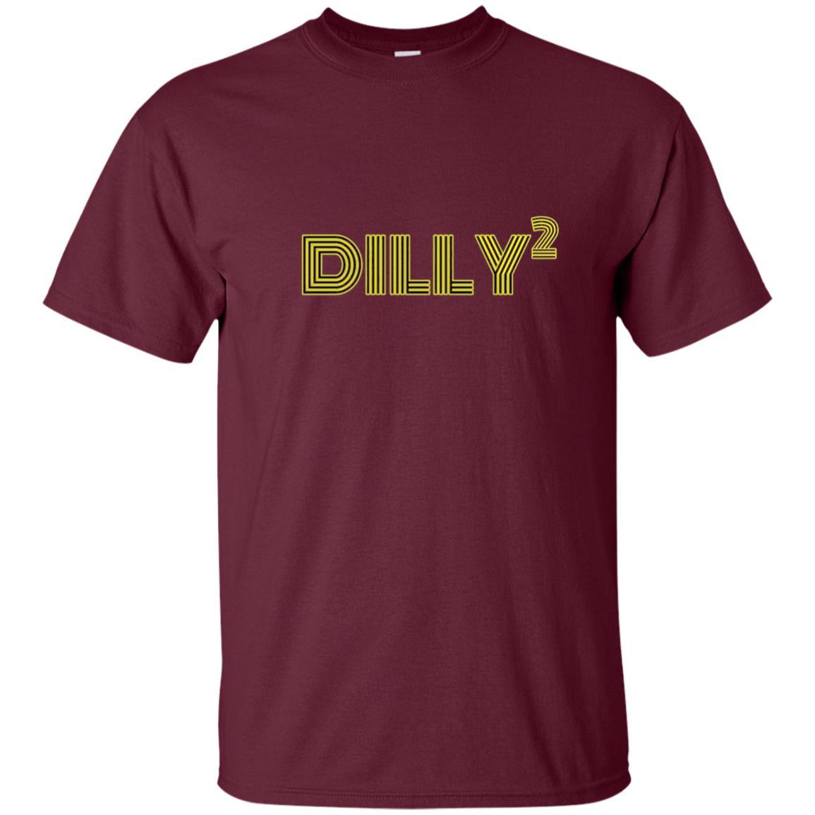 Christmas T-shirt Dilly Squared Maroon