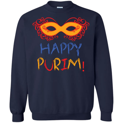 Purim Day T-shirt Happy Purim Navy