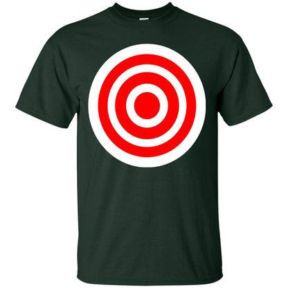 Funny Practice Bulls Eye Board Game Target T-shirt Forest