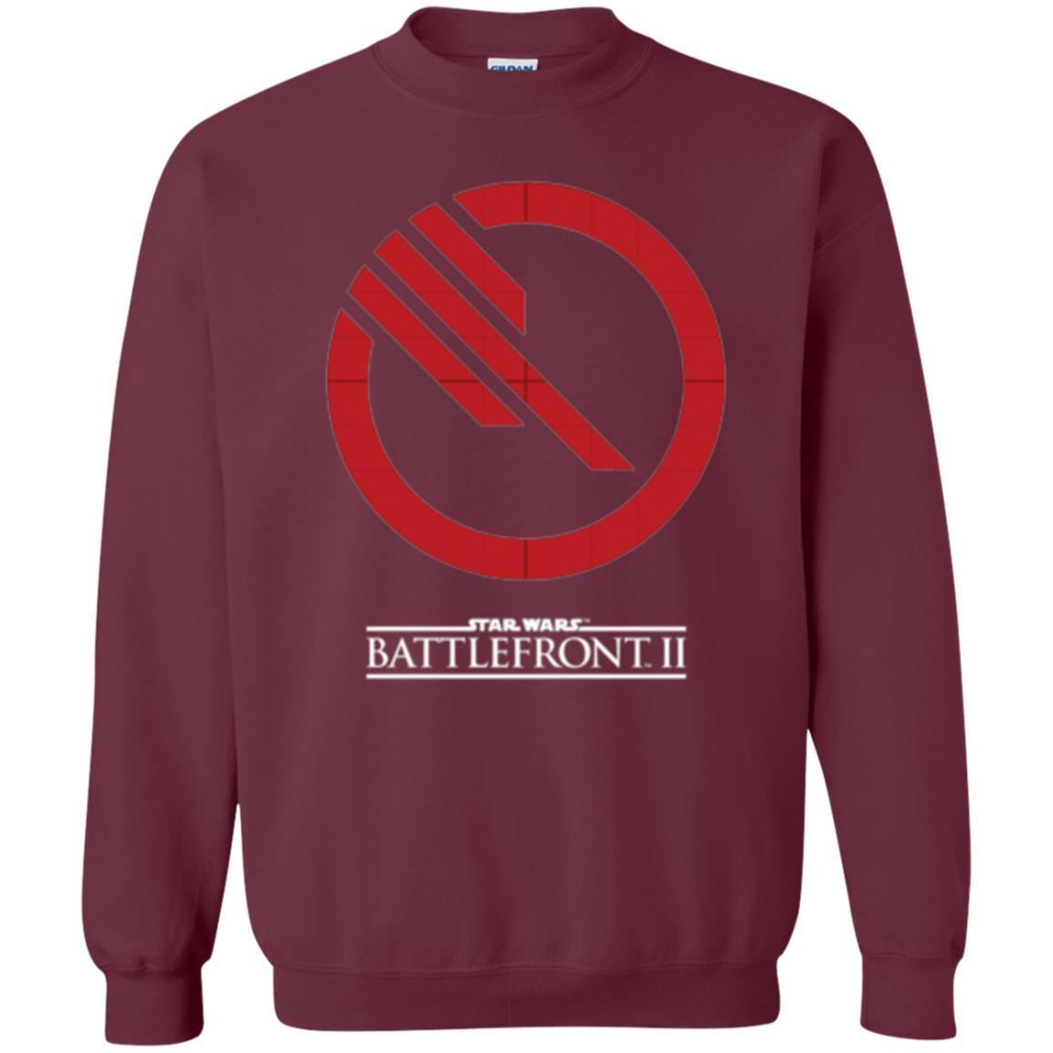 Film T-shirt Battlefront Ii Inferno Squad Logo Graphic Maroon