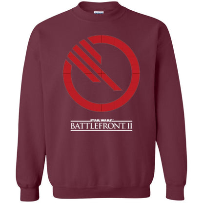 Film T-shirt Battlefront Ii Inferno Squad Logo Graphic Maroon