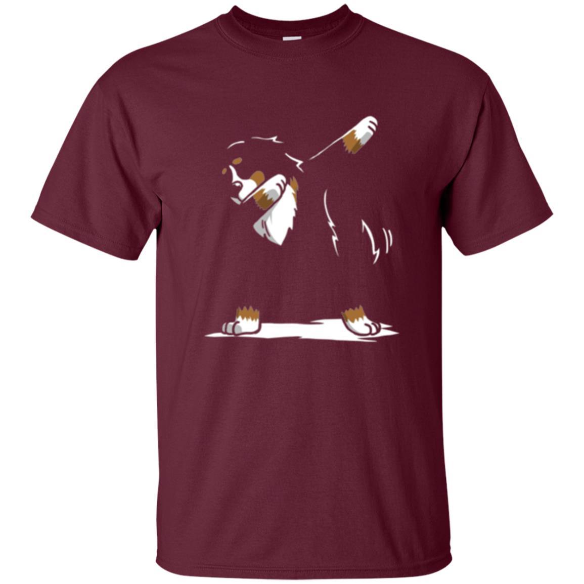 Dog Lover T-shirt Bernese Mountain Dog T-shirt Maroon