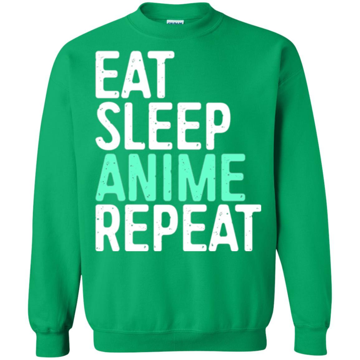 Japanese Animation Lover T-shirt Eat Sleep Anime Repeat