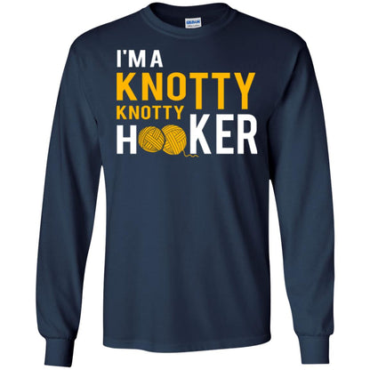 I'm A Knottyknotty Hooker T-shirt Navy