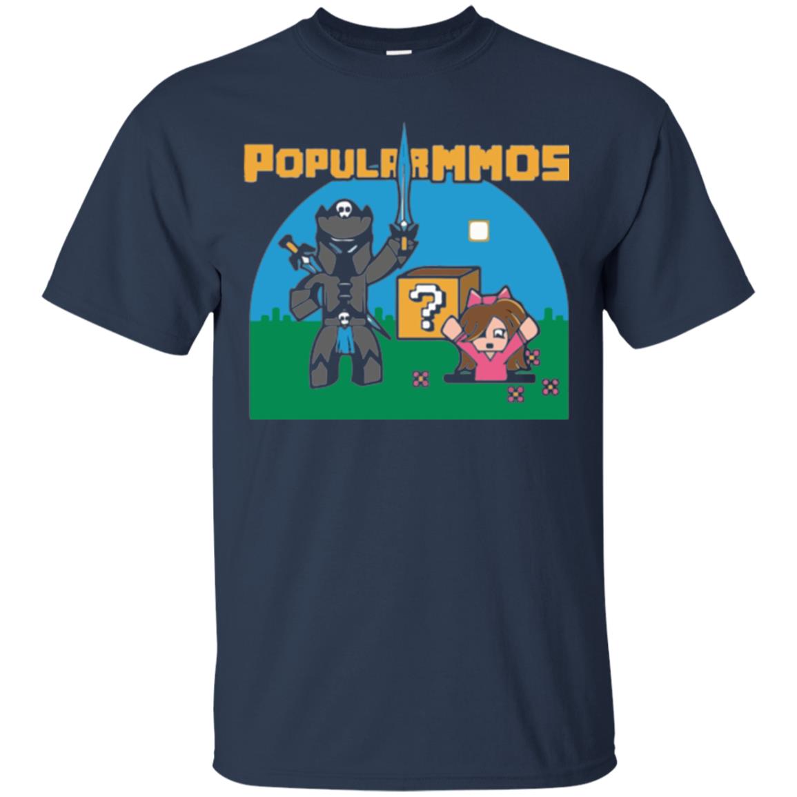 Gaming T-shirt Popularmmos Navy