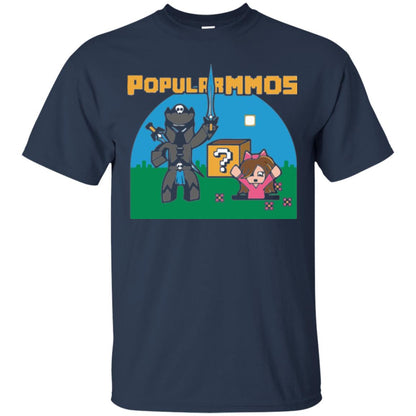 Gaming T-shirt Popularmmos Navy