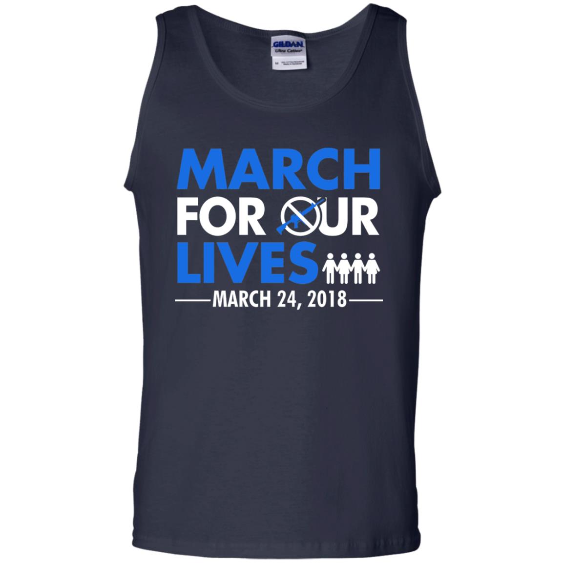 March For Our Lives March 24 2018 Gun Control T-shirt Navy