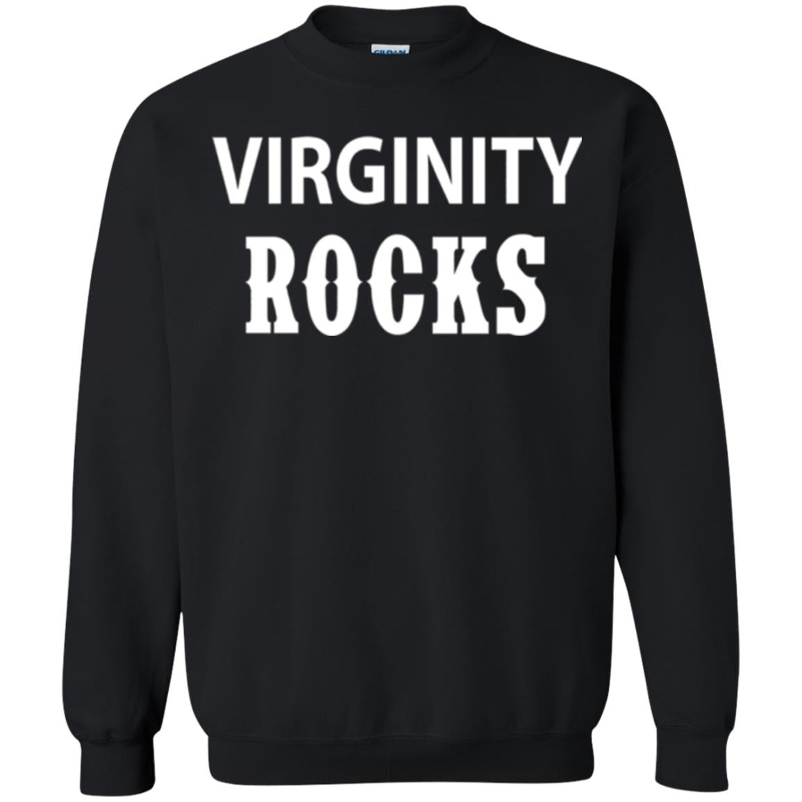 Virginity Rocks T-shirt Black