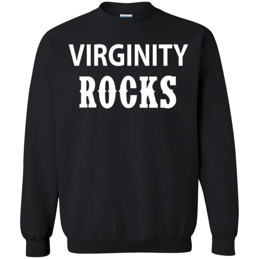 Virginity Rocks T-shirt Black