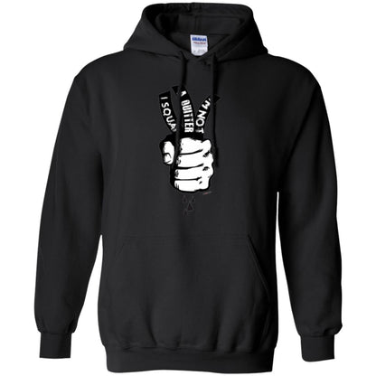 Fitnoquit T-shirt Im Not A Quitter Im Squat Gym Black