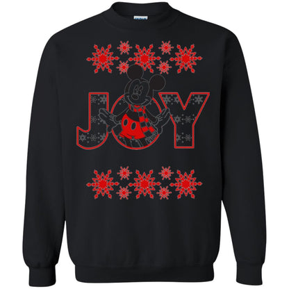 Christmas T-shirt Disney Mickey Mouse Joy Black