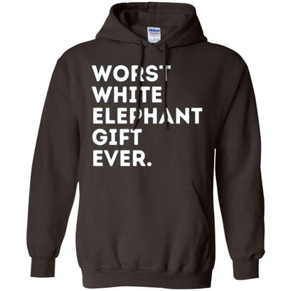 Best Worst White Elephant T-shirt Dark Chocolate